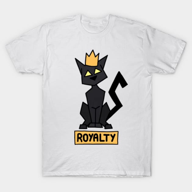 Royalty Kitty T-Shirt by JadedOddity